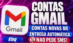 [Menor Preço] Contas Google Gmail Ip Brasileiro - Sem Sms !!