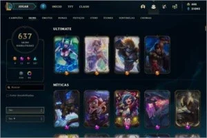 Conta De Lol - Todos Os Campeões - 600 Skins +