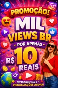 Instagram 1000 Views BR Para Story