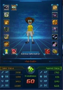 Conta Nadmo Alphamon - Digimon Masters Online OX+ZwartD