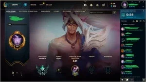 Conta Lol Platina Varias skins MMR Bom, todas inf da conta