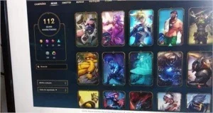 Conta Platina 112 TOP skins !