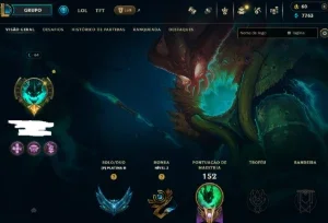 Lol Platina, 21 Skins, 1 Mítica, 2 Lendárias, Lvl 64, 9K El