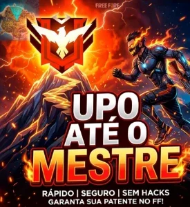Upo Contas De Free Fire Até o Mestre(100% Seguro)