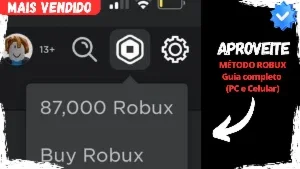 Robux Fácil (PC e Celular) – Atualizado 2026 🚀