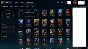 Venda conta de League of Legends lv 31 (Unranked) (75 skins)