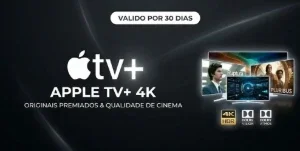Apple TV+ 4K - Tela Compartilhado+Tela Privada - Mensal