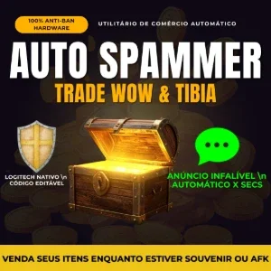 Auto Trade Spammer WoW e Tibia - Venda seus Itens Rápido