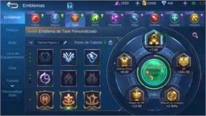 Vendo conta Mobile Legends com 50 Heroe +44 skins + 450 Dima