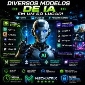 Acesso As Melhores Modelos De Ia Do Mundo Em Uma Único Lugar