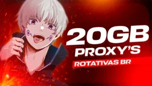 🛜 Proxy Residencial Rotativa BR - 20GB