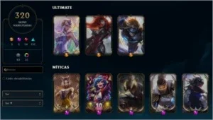 conta league of legends