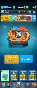 Vendo Conta de Clash Royale 5 anos com 5500 de troféus
