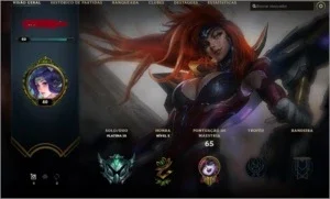 Platina 3, 100+ skins, 24 campeos