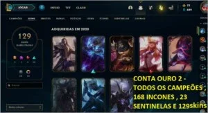 Conta League of Legends