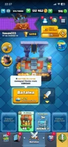 Conta Clash Royale