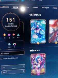 Conta 151 Skins +Platina 2 Lol A Venda
