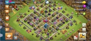 Conta Clash of Clans - CV 12 com 12.400 gemas