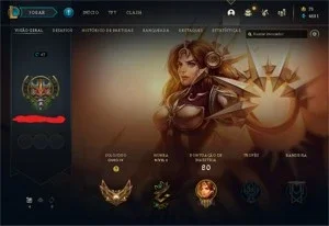 CONTA LOL - OURO IV