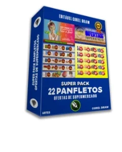 Panfletos Supermercado Editável Corel Draw 22 Artes