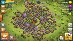 Conta clash of clans cv10