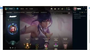 Conta LoL gold 1 platina ultima season