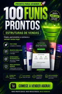 100 Funis Prontos – Estruturas De Vendas 🔥🚀
