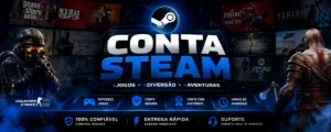 Conta steam com 42 jogos