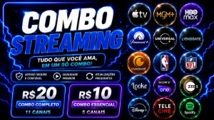 🎥 Combo: Hbomax + Paramount - Appletv [30 Dias]