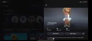 Conta de Roblox