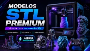 Pack de Modelos Premium para Impressão 3D | Arquivos 3D