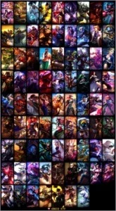 Conta LoL- SoloQ: Diamante IV - 133 campeões - 80 skins
