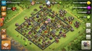 Clash of clans CV10 - Praticamente full