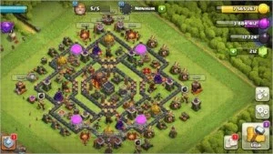 Clash of clans cv10 barato