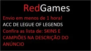 Conta De League Of Legends 30 SKINS e 72 CAMPIÕES