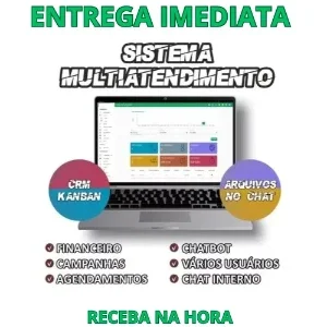 Script Painel Multi-Atendente 2024 - CRM / Chat-bot / Saas
