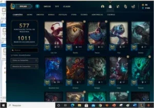 Conta LOL 127 SKINS 54 CROMAS 19 maestrias 7 + VALORANT