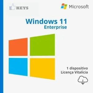Windows 11 Enterprise / Licença Original - Vitalícia