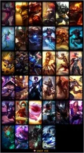 Conta Level 30 com 86 champions e 30 skins
