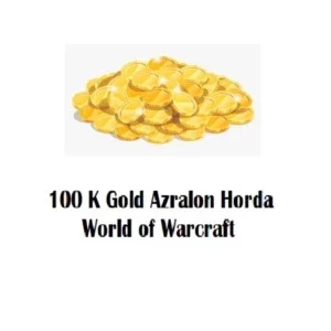 100k Gold Azralon Horda
