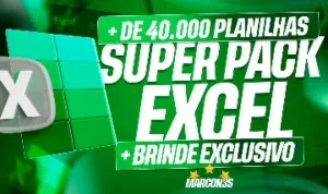 Super Mega Pack Excel +40.000 Planilhas Prontas Editáveis