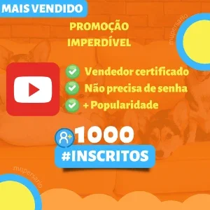 Pack 1K Inscritos No Youtube Promoção !!
