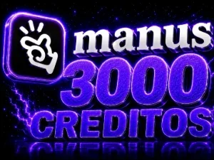 Manus AI 3K Créditos