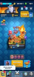 Conta Clash Royale 8k+ troféus | 6 evoluções | quase cole