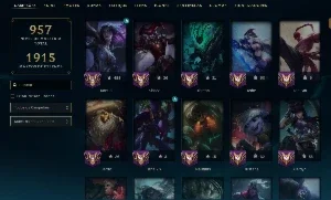 Conta Rara Season 2013/2014 474 Skins E Vários Ícones Raros