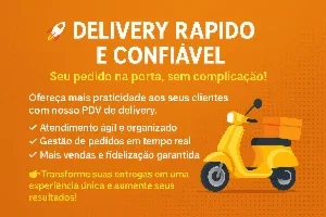 Delivery Rápido e Confiável PDV