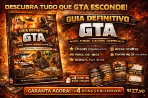 Guia Definitivo GTA-Cheats, Mods, Segredos e Locais Secretos