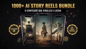 1000+ Reels de Histórias IA Prontos Para Viralizar