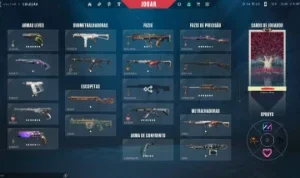 Conta Valorant com 9 Facas / 8 Vandal / 4 Phantoms - R$2300