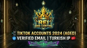 ⚡ Contas Tiktok 2024 (Aged) | Entrega Automática| Ip Turquia
